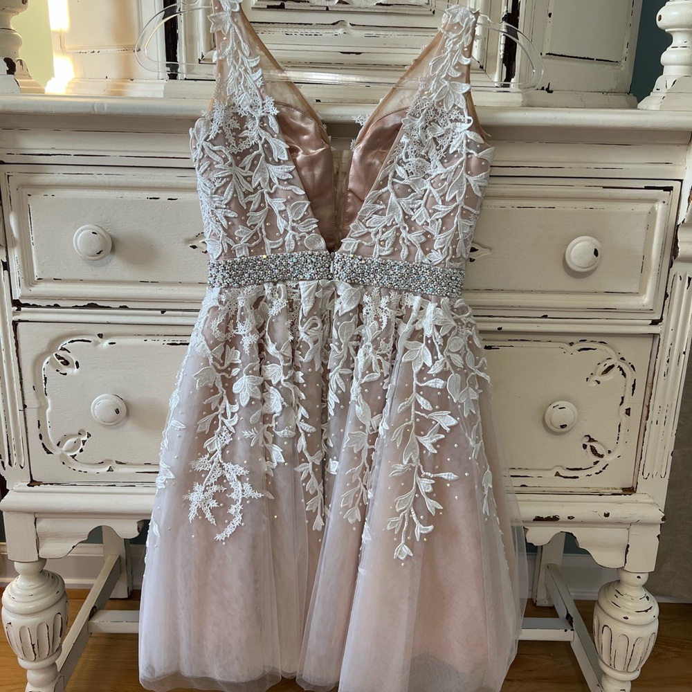 Sherri Hill dress size 0 worn 1x *perfect condition* - Picture 4 of 9